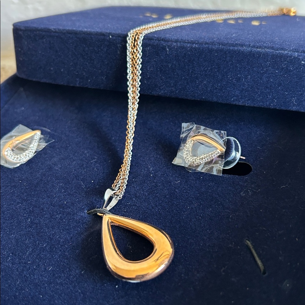 Stauer DiamondAura Set Rose Gold Silver - Picture 6 of 10